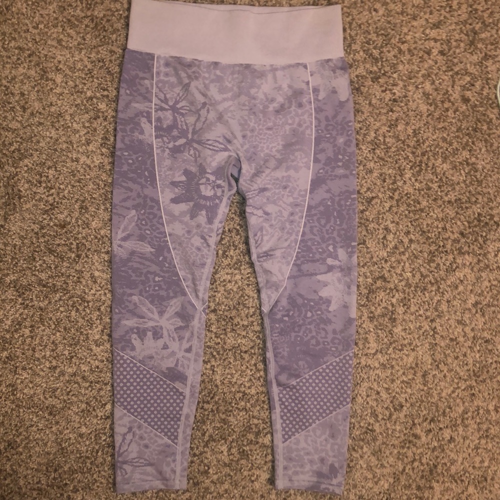 Fabletics purple workout leggings